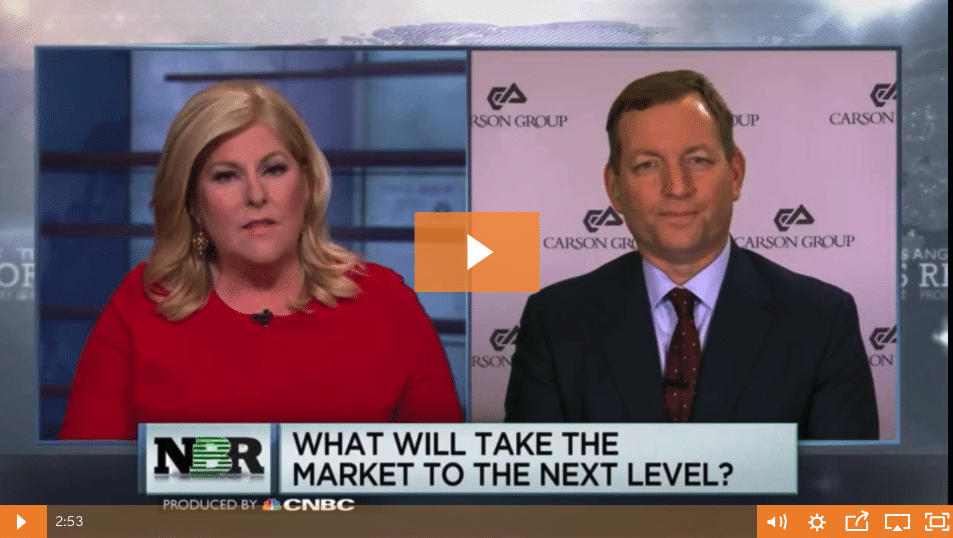 CNBC: What Will Take The Market To The Next Level?